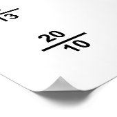 TRADITIONELE VISIE TESTGRAM POSTER (Hoek)