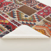 Traditionele vloerkleden: Decoratieve tapijtdecor Sherpa Deken (3/4)