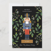 Traditionele voedingskraker feestdagenkaart (Voorkant)