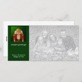 Traditionele voedingskraker Holiday Feestdagenkaart (Voorkant / Achterkant)