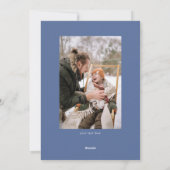 Traditionele voedingskraker rood en groen feestdagenkaart (Achterkant)