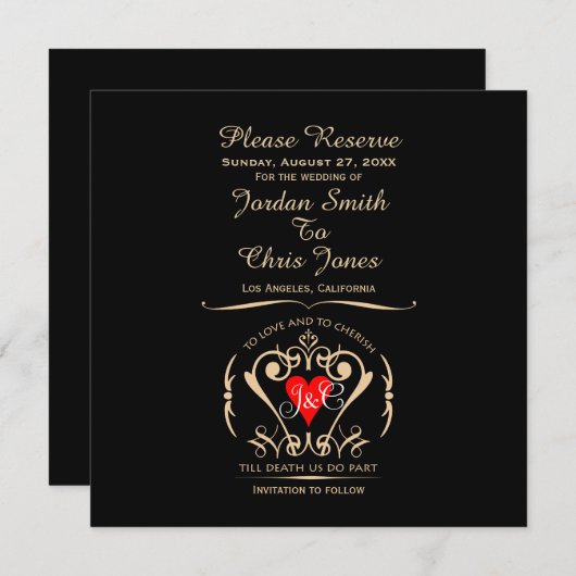 Traditionele Volgen sparen de Kaart van de Datum (Voorkant / Achterkant)