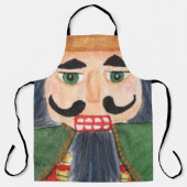 Traditionele volkskunst duitse soldaat notenkraker schort (Voorkant)