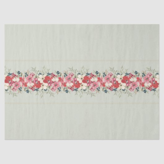 traditionele wandtapijten kerst botanische vakanti tissuepapier (Voorkant)