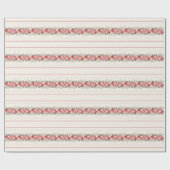 traditionele wandtapijten kerstbladeren Vakantie Cadeaupapier (Vlak)