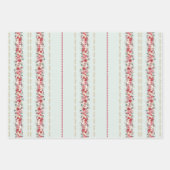 traditionele wandtapijten kerstbladeren Vakantie Inpakpapier Vel (Voorkant 2)