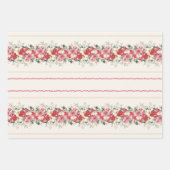 traditionele wandtapijten kerstbladeren Vakantie Inpakpapier Vel (Voorkant)