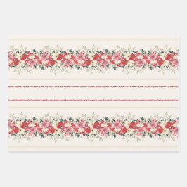 traditionele wandtapijten kerstbladeren Vakantie Inpakpapier Vel