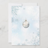 Traditionele Waterverf Winter Vrolijk Kerstfeest I Kaart (Achterkant)