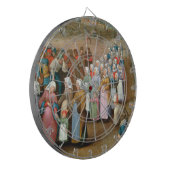 Traditionele weddenschappen ( kunst) dartbord (Voorkant Links)