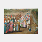 Traditionele weddenschappen ( kunst) deurmat (Voorkant)