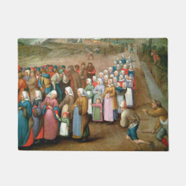 Traditionele weddenschappen ( kunst) deurmat