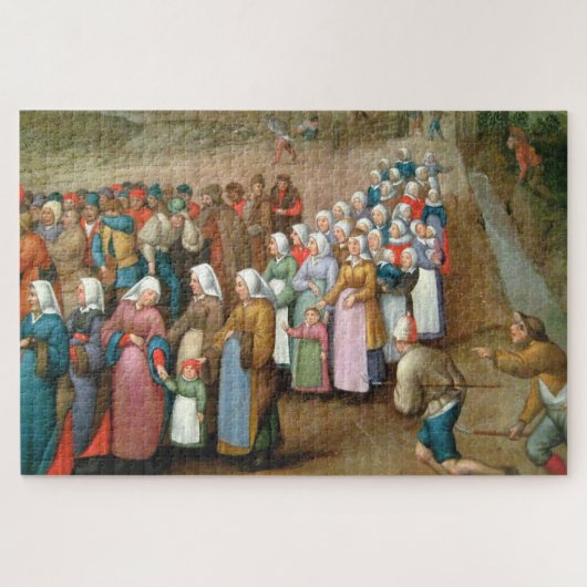 Traditionele weddenschappen ( kunst) legpuzzel (Horizontaal)