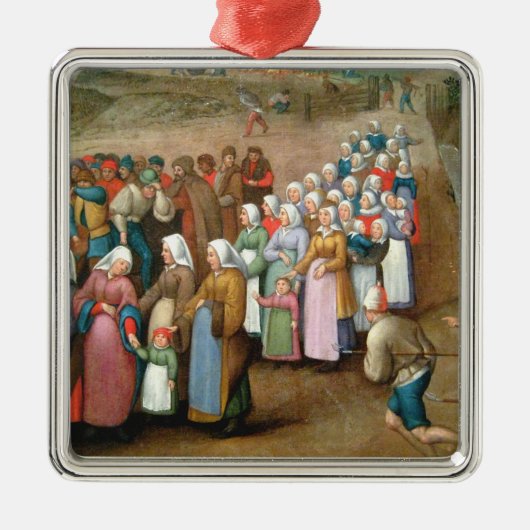 Traditionele weddenschappen ( kunst) metalen ornament (Voorkant)