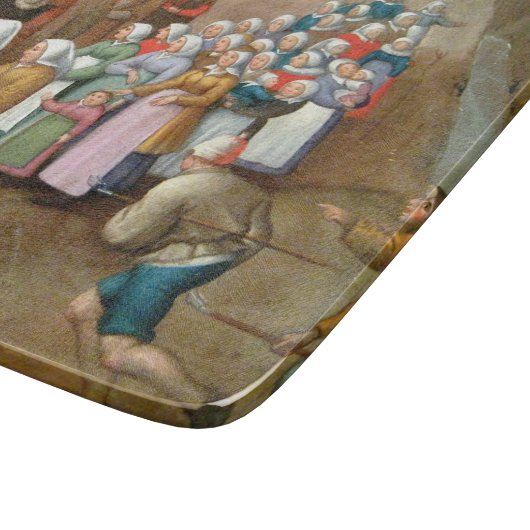 Traditionele weddenschappen ( kunst) snijplank (Hoek)