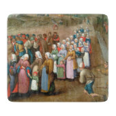 Traditionele weddenschappen ( kunst) snijplank (Voorkant)