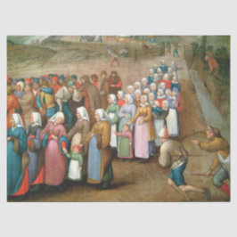 Traditionele weddenschappen ( kunst) tissuepapier