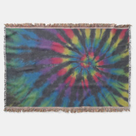 Traditionele werveling met strepen deken