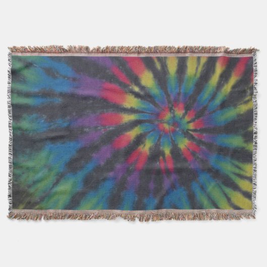 Traditionele werveling met strepen deken (Voorkant)