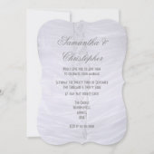 Traditionele witte bruidjurk met witte borstjes br kaart (Voorkant)