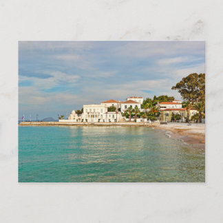 Traditionele woningen op het eiland Spetses, Briefkaart