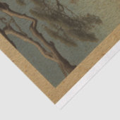 Traditionele Woodblock Japan Meisje Met Boek Tissuepapier (Detail)