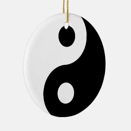 Traditionele Yin Yang Keramisch Ornament (Rechts)