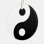 Traditionele Yin Yang Keramisch Ornament (Links)