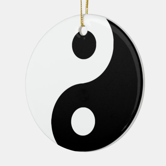 Traditionele Yin Yang Keramisch Ornament (Links)