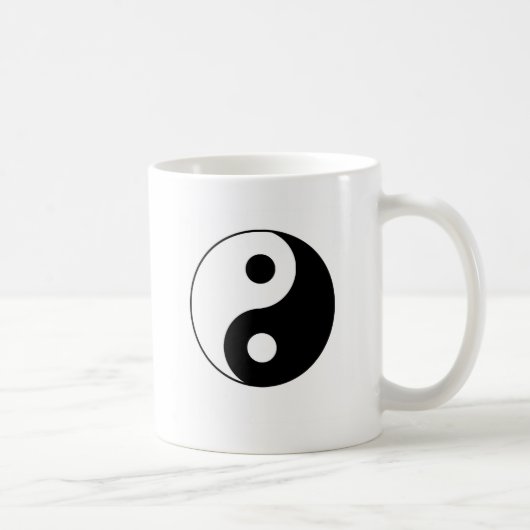 Traditionele Yin Yang Koffiemok (Rechts)