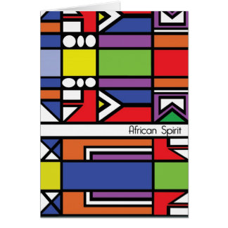 Traditionele Zulu-kaart