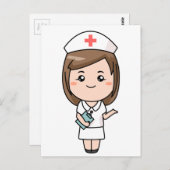 Traditionele zuster briefkaart (Voorkant / Achterkant)