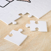 Traditionele zuster legpuzzel (Zijkant)