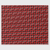 Traditionele zwarte zwarte buffellak: controle cadeaupapier (Vlak)