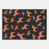 Traditionele Zweedse Dala Horse Inpakpapier Vel (Voorkant 2)