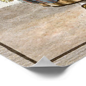 Traditionele Zwitserse Paar uit Oberhasli, Bern Poster (Hoek)