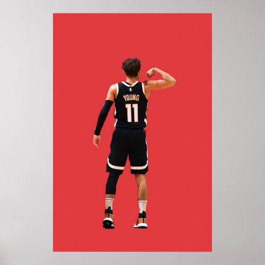 Trae Young Poster (Voorkant)