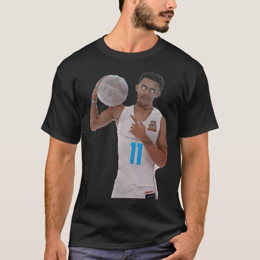 Trae Young's telefoonhoesjes. T-shirt (Voorkant)