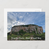Traeth Coch - Red Wharf Bay Briefkaart (Voorkant / Achterkant)