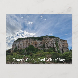 Traeth Coch - Red Wharf Bay Briefkaart