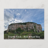 Traeth Coch - Red Wharf Bay Briefkaart (Voorkant)