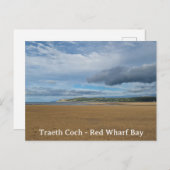 Traeth Coch - Red Wharf Bay Briefkaart (Voorkant / Achterkant)