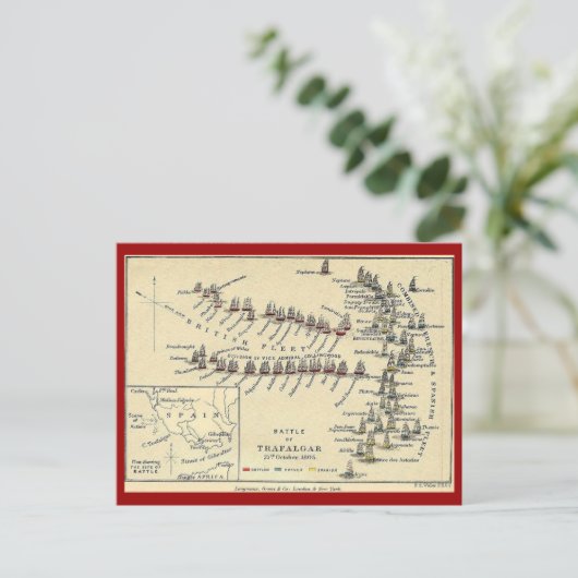 Trafalgar Briefkaart (Staand voorkant)