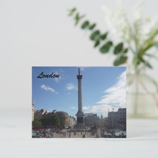 trafalgar briefkaart (Staand voorkant)