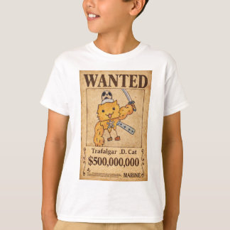 Trafalgar .D. Cat T-shirt