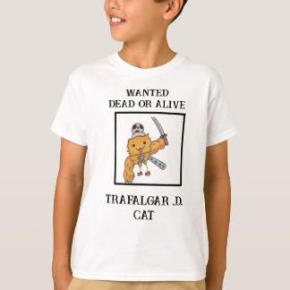 Trafalgar .D. Cat T-shirt