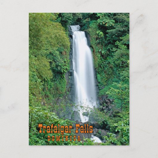 Trafalgar herfsten Dominica Briefkaart (Voorkant)