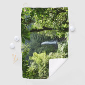 Trafalgar Herfsten Tropische regenwoufotografie Golfhanddoek (Insitu)