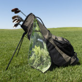 Trafalgar Herfsten Tropische regenwoufotografie Golfhanddoek (Groen)