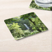 Trafalgar Herfsten Tropische regenwoufotografie Kartonnen Onderzetters (Schuin)